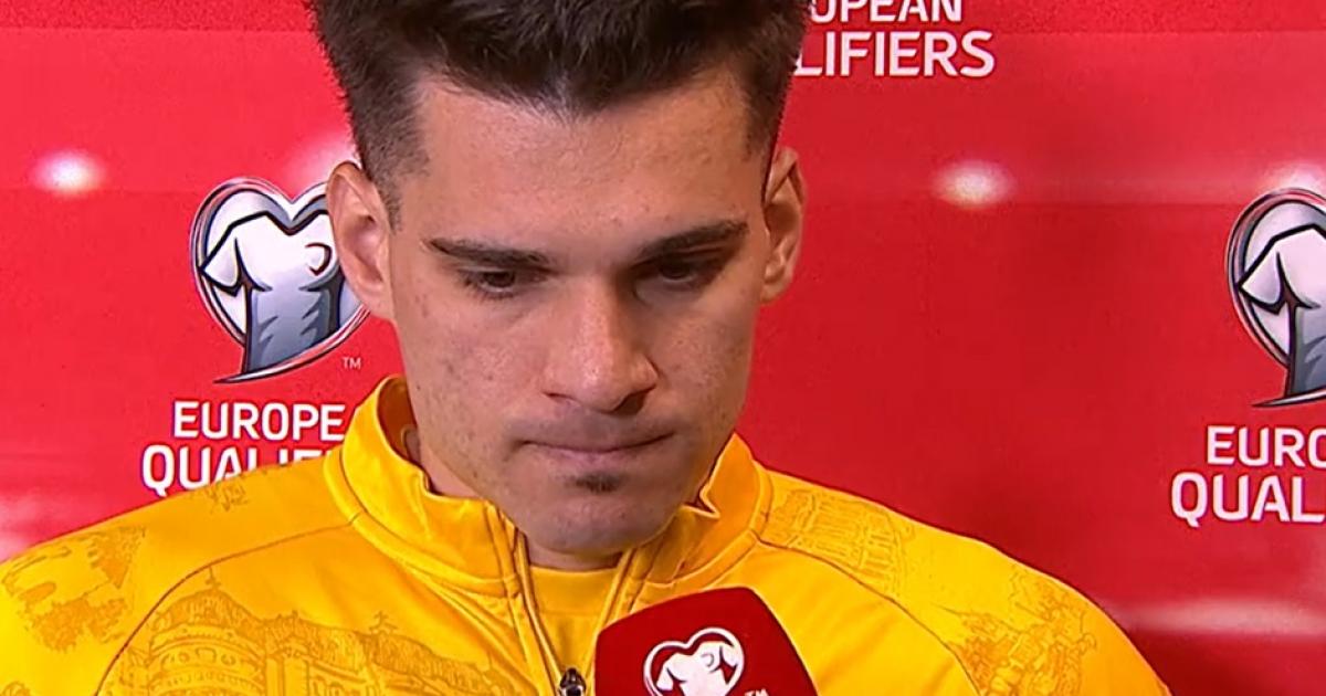 Poza pentru articolul "Suntem dezamăgiţi, ne doare. Capul jos şi la muncă". Reacţia lui Ianis Hagi după eşecul cu Turcia