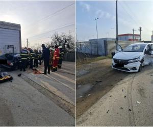 Șoferiță de 18 ani din Ploiești, moartă după ce a fost proiectată într-o semiremorcă parcată. A rămas captivă