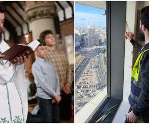 Preot în Anglia în weekend şi muncitor pe şantier de luni până vineri. Povestea românului