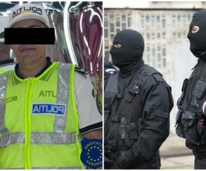 Poliţistul "model" de 22 ani care îşi înregistra şefii, suspectat de viol. Percheziţii la locuinţa mamei lui