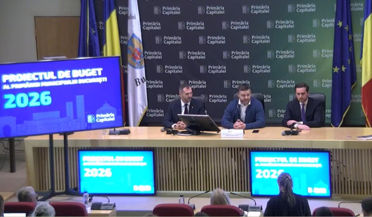 "Nu este normal ca Bucureștiul să aibă un buget de bazar". Ciprian Ciucu a prezentat bugetul PMB pe 2026