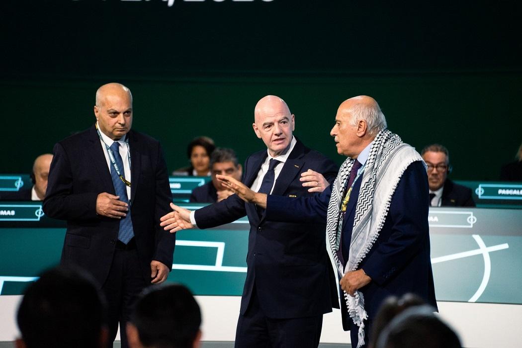 Congresul FIFA: Şeful federației palestiniene a refuzat să facă poză alături de reprezentantul Israelului