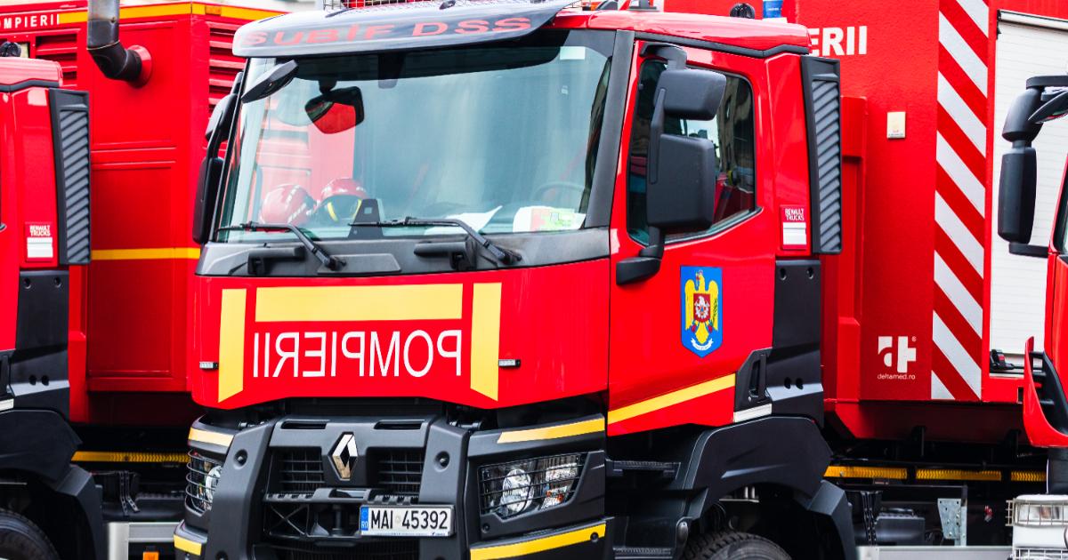 Poza pentru articolul Pericol de explozie în Turnu Măgurele, după ce un muncitor a intrat cu excavatorul într-o conductă de gaze