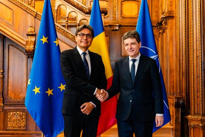 Mesajul lui Nicușor Dan după întâlnirea cu președintele CEDO: "Am reafirmat sprijinul ferm al României"
