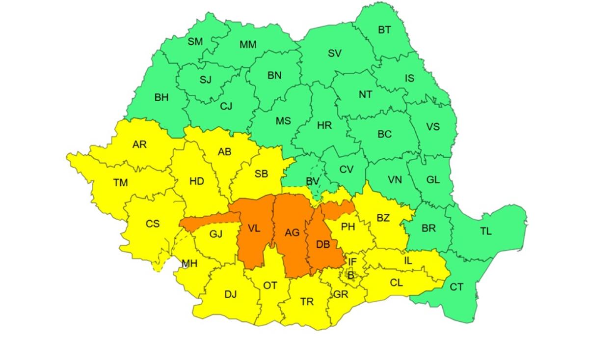 Comitetul ministerial pentru situaţii de urgenţă, convocat în urma avertizărilor meteo și hidro