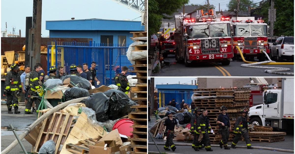Poza pentru articolul Explozie pe un șantier naval din New York: un mort şi 36 de răniţi