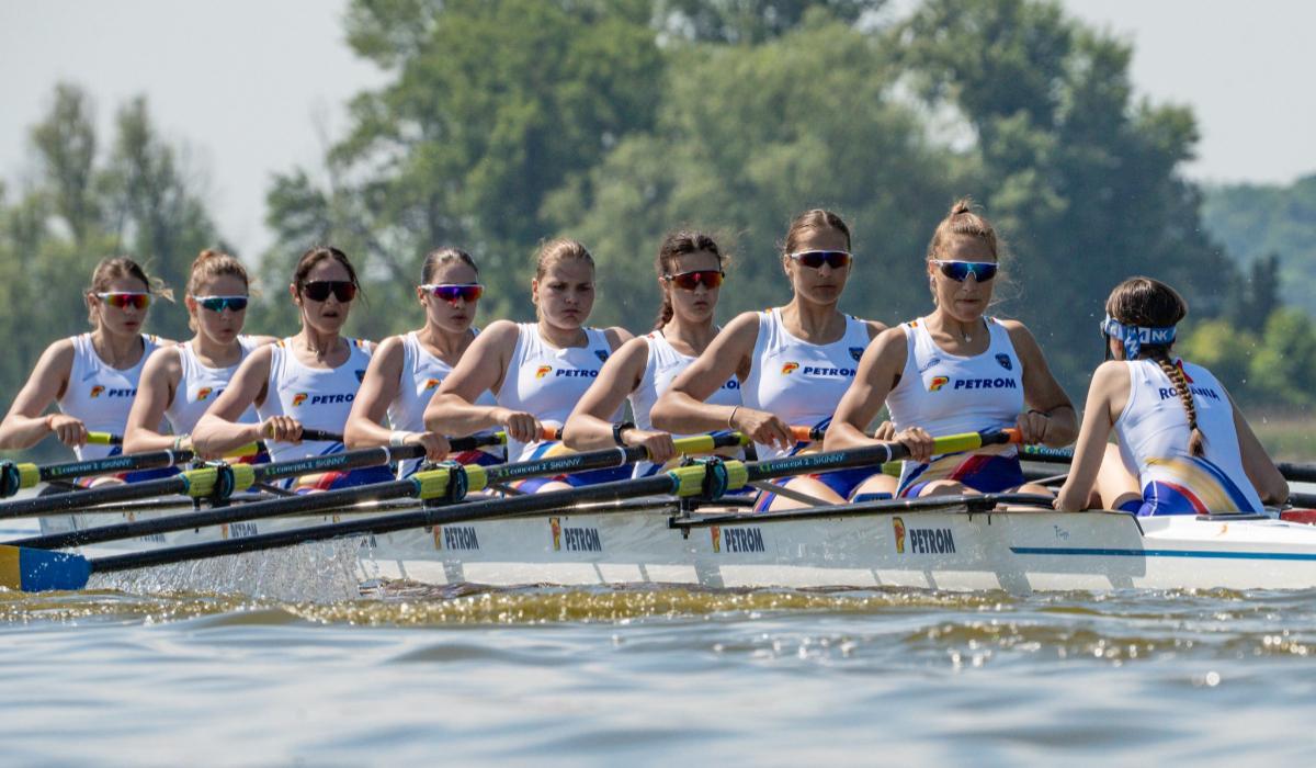 Aur, argint şi bronz pentru România, la Campionatele Europene de Canotaj pentru Juniori