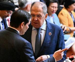 Lavrov l-a informat pe Marco Rubio că Rusia va lovi "sistematic" obiective militare din Kiev