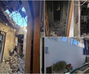 Cum arată apartamentul din Galați peste care s-a prăbușit drona rusească: "Ca o bombă. Au zburat termopane"