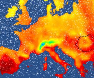 Averse aproape zilnic și temperaturi oscilante în următoarele două săptămâni