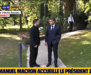 Discuție privată între Zelenski și Macron, surprinsă cu un microfon deschis. Ce au vorbit despre Trump