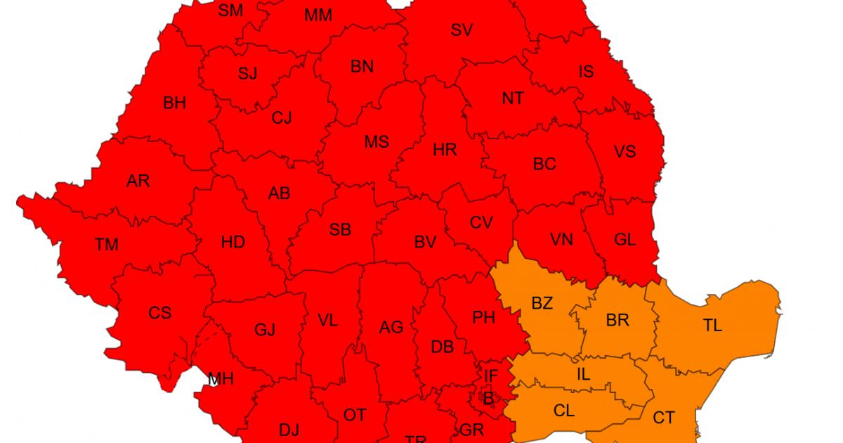 Poza pentru articolul Cod roşu de caniculă în România. Temperaturile urcă până la 41 de grade, nopţile vor fi tropicale