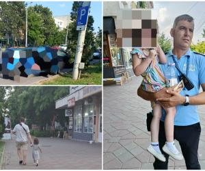Fetiță de 4 ani, găsită într-o mașină încinsă la peste 50°C, salvată de poliţişti. Reacţia şocantă a tatălui