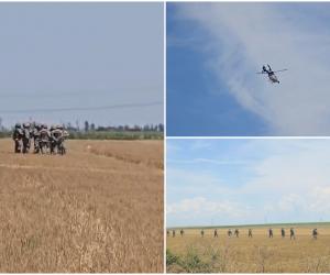 Dronă doborâtă în premieră deasupra României. A fost lovită de racheta unui F-16 al Forţelor Aeriene Române