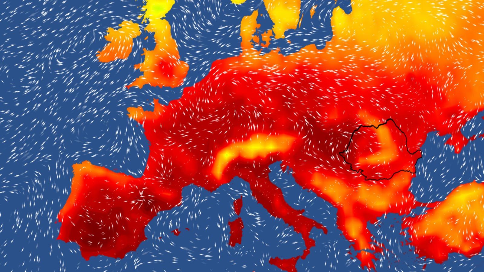 Val de aer tropical peste România: temperaturile urcă până la 40 de grade. Vremea pentru două săptămâni