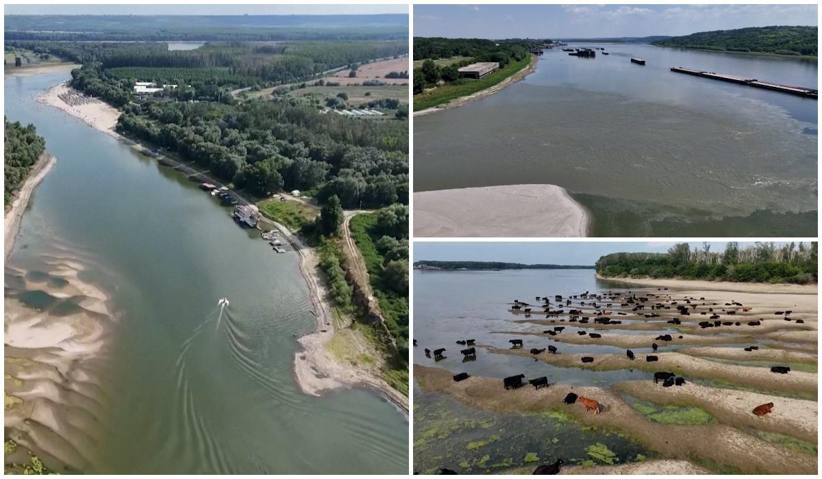 Devierea unui braţ al Dunării şi stare de alertă în 2 judeţe. Măsurile Guvernului în criza energetică