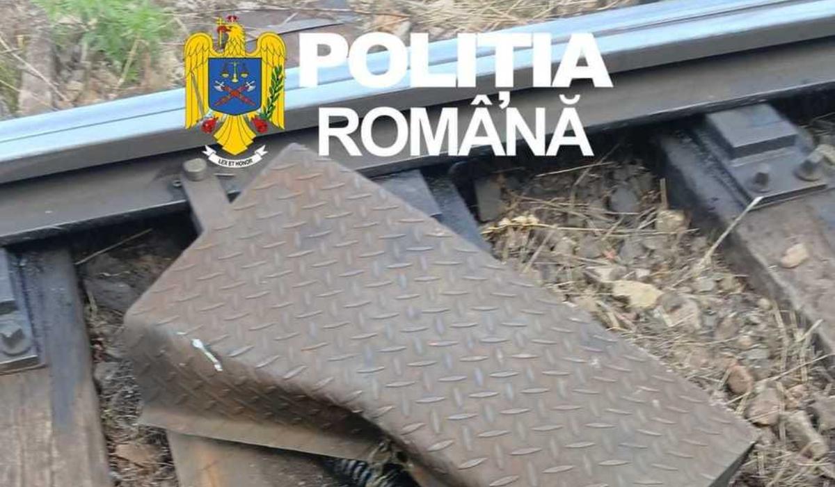 Trei minori au provocat un incident feroviar în Hunedoara: au pus obiecte pe şine