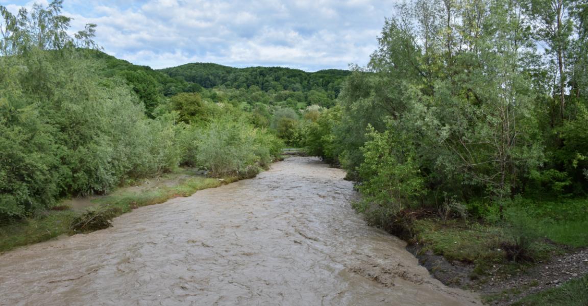 Șapte județe, sub Cod Galben de viituri și posibile inundații locale până joi dimineață