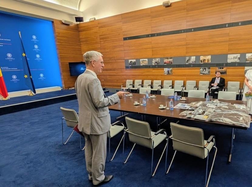 Ambasada rusă susține că România i-a arătat lui Lipaev "niște bucăți de polistiren" în loc de resturi de dronă