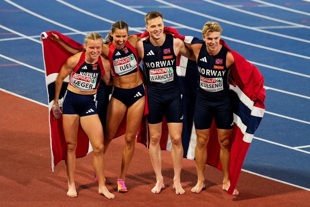 Europenele de atletism: Motivul pentru care norvegienii au refuzat medaliile de aur obţinute la ştafeta mixtă