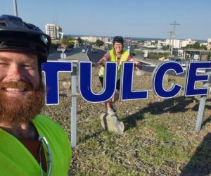 Doi neo-zeelandezi au străbătut Dunărea și s-au oprit la Sulina: "Am primit alerte aeriene, să ne adăpostim"
