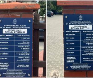 Locul unde parcarea se plătește în rugăciuni. Pentru o oră, șoferii trebuie să spună "Tatăl Nostru"