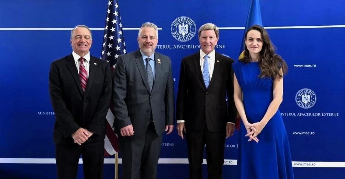 Ce a discutat Oana Țoiu cu congresmenii americani veniți la București. Avertismentul legat de Flancul Estic