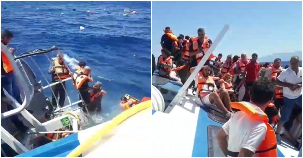 Feribot cu 270 de persoane la bord, scufundat în largul Ciprului de Nord. 63 de oameni încă sunt căutați