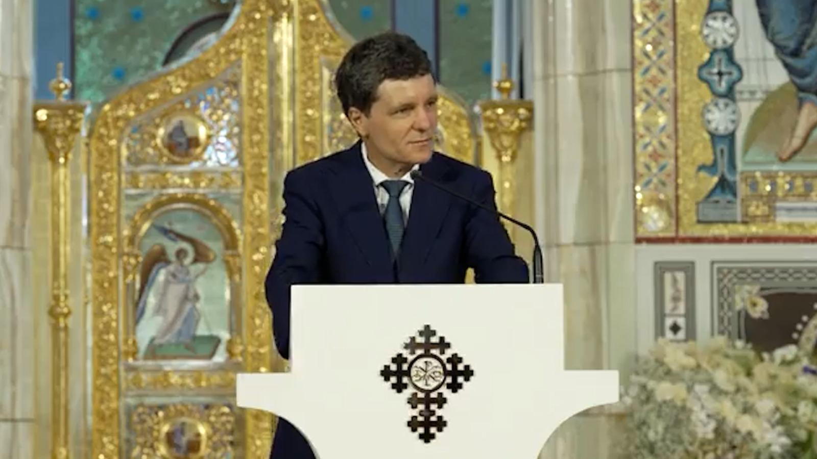 Nicușor Dan, discurs în Catedrala Națională: "Spațiul public e luat de farisei, defetiști și demagogi"