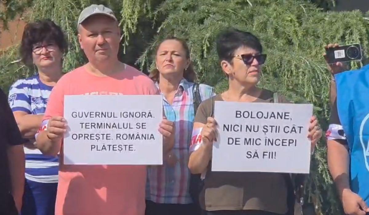Angajații Oil Terminal, în grevă de avertisment. Sindicaliștii cer salarii mai mari cu 6,5%