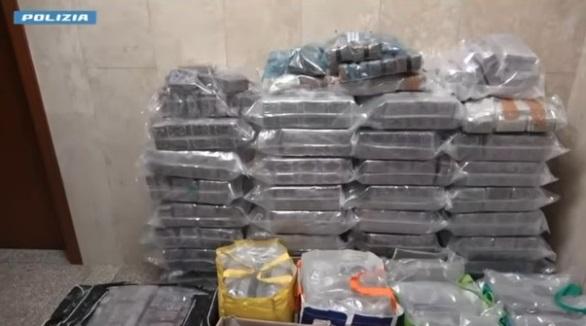 Sute de kilograme de hașiș, găsite în pivniţa unui pensionar: "Am crezut că e cacao". Doi români, implicaţi