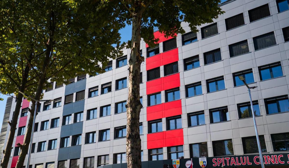 Observator a filmat în noul pavilion al Spitalului Județean Bistrița. Cum arată investiția de 668 mil. lei