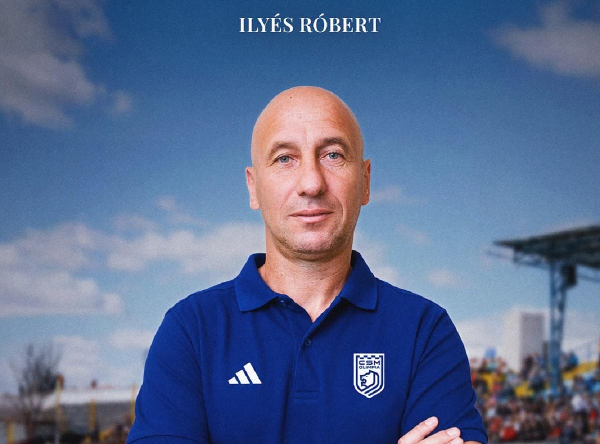 Robert Ilyeş, misiune dificilă la noua sa echipă, Olimpia Satu Mare 