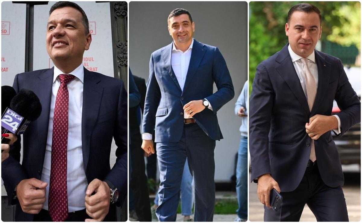 Plângeri penale pentru "trădare" împotriva lui Sorin Grindeanu, George Simion și Bogdan Ivan