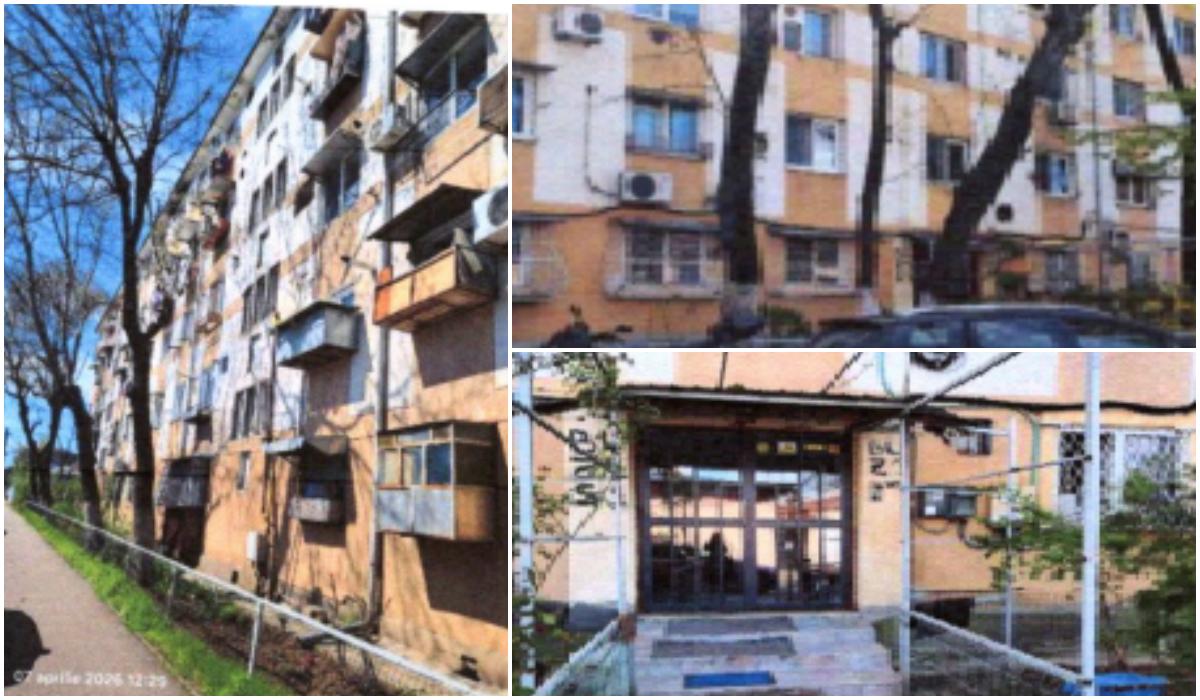 Apartament cu 3 camere în București, scos de ANAF la licitație pentru 22.800 de euro Ce suprafață are