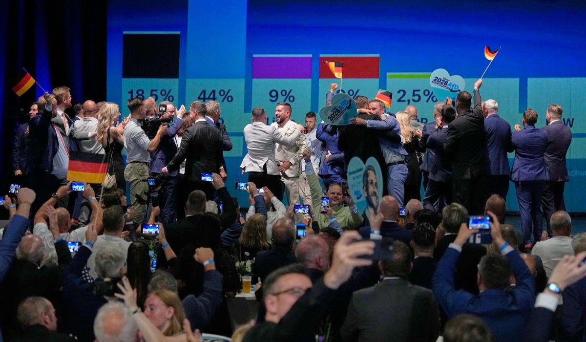 Scor istoric pentru AfD la alegerile din Germania. Extrema dreaptă ajunge la peste 44% într-un land-cheie