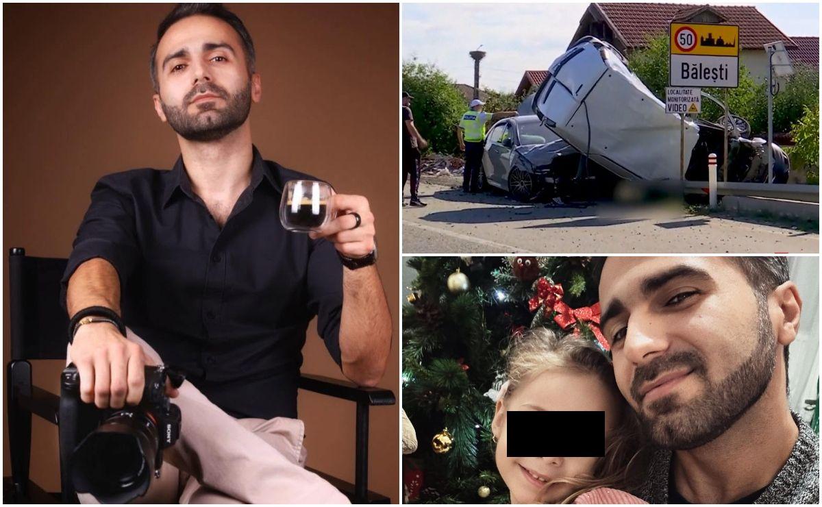 El este şoferul mort în Băleşti. George avea doar 35 de ani şi o fetiţă care va creşte acum fără el