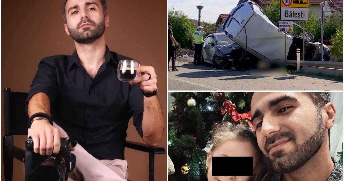 El este şoferul mort în Băleşti. George avea doar 35 de ani şi o fetiţă care va creşte acum fără el