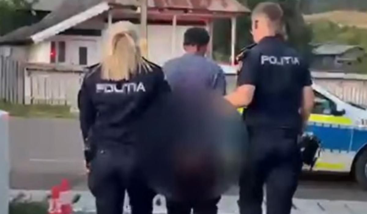A încălcat ordinul de protecţie şi a intrat cu maşina în zidul casei soţiei. Nemţean, reţinut de poliţişti