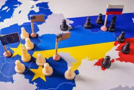 Ucraina se află în prima linie a unei confruntări globale mult mai ample. Coaliția care se formează în jurul Rusiei ANALIZĂ