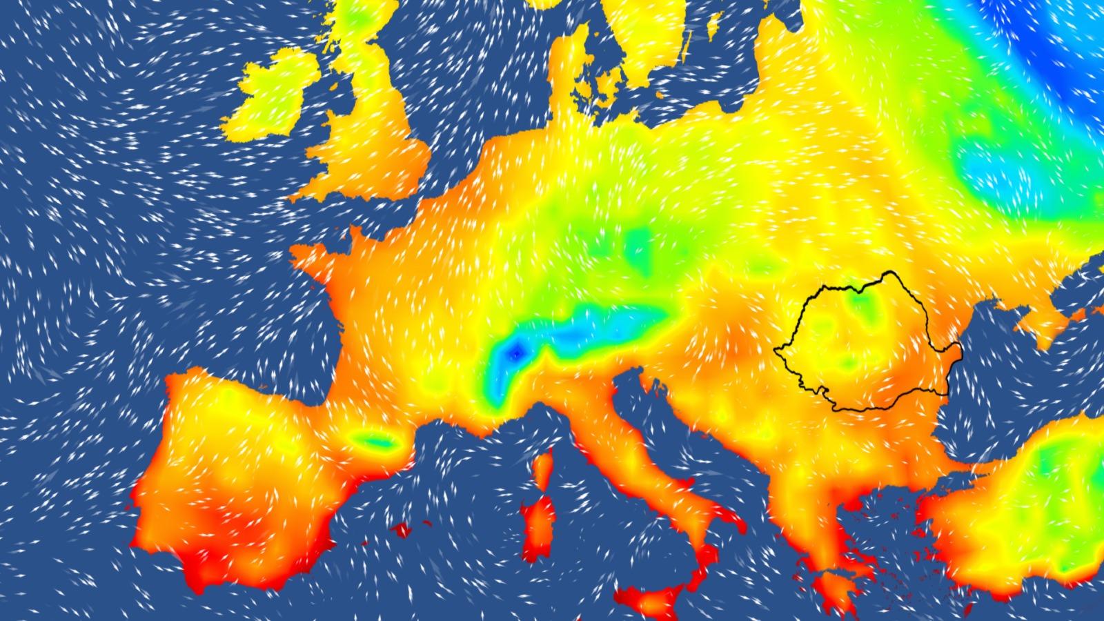 Vreme caldă în România Vreme caldă în România