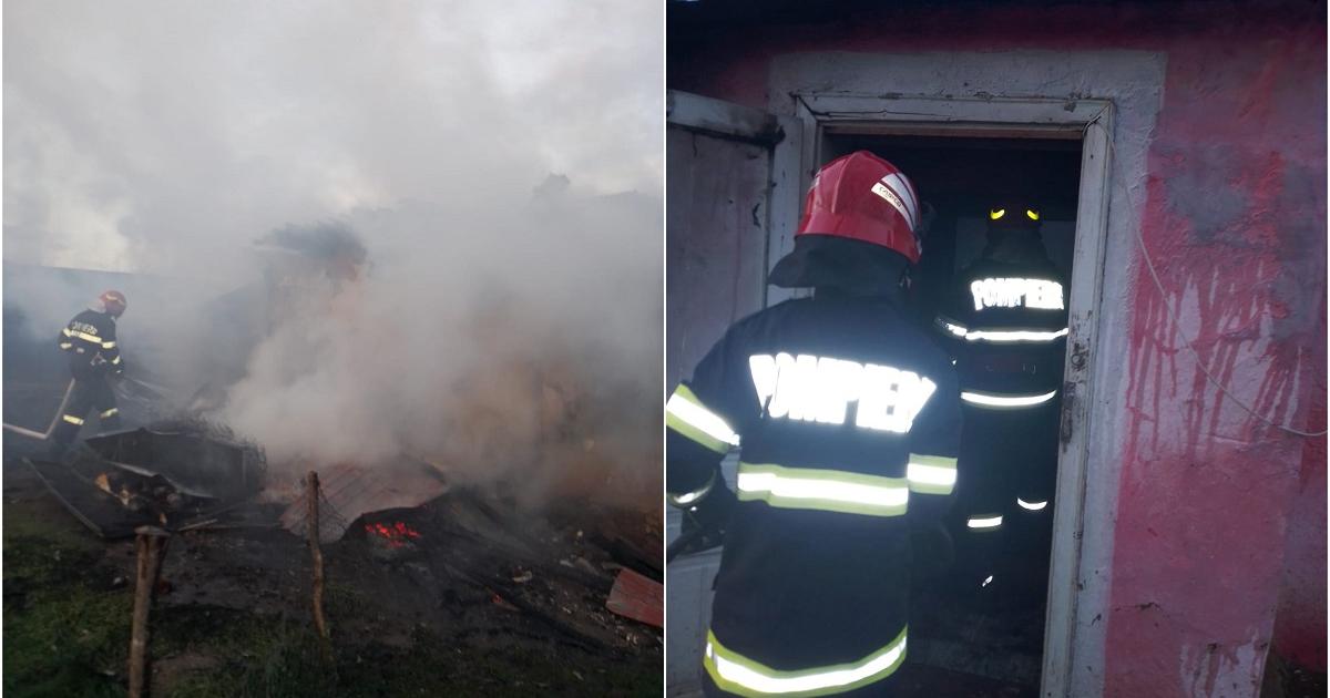 Incendiu apartament Botoșani Incendiu apartament Botoșani