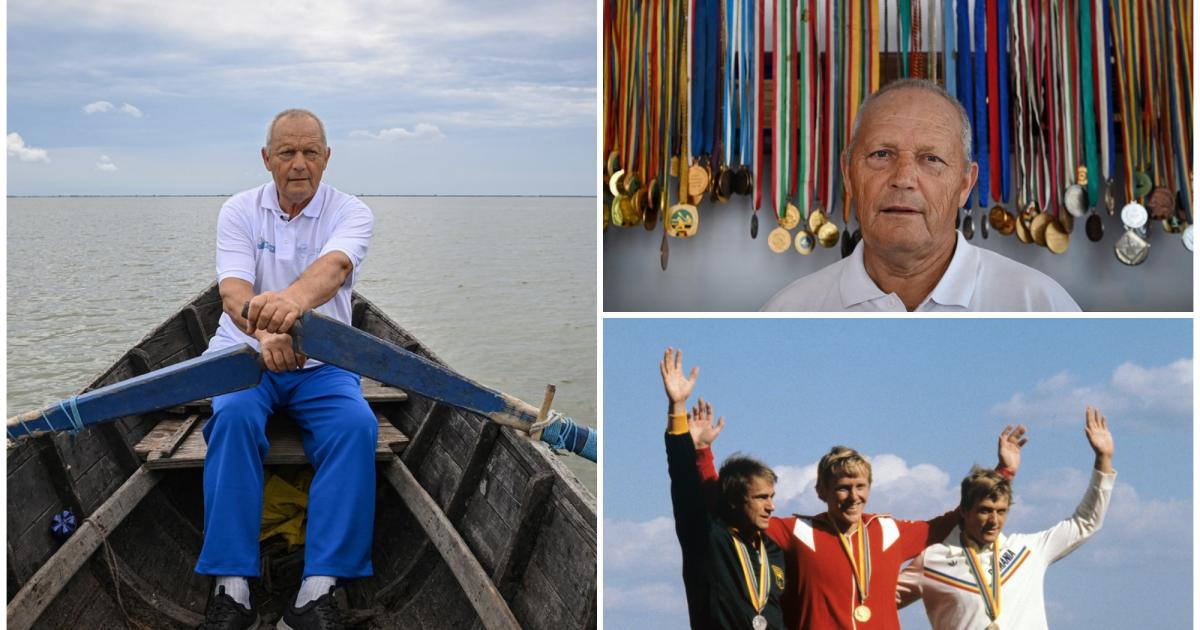 Vasile Dîba, primul campion olimpic la kaiac din istoria României, a