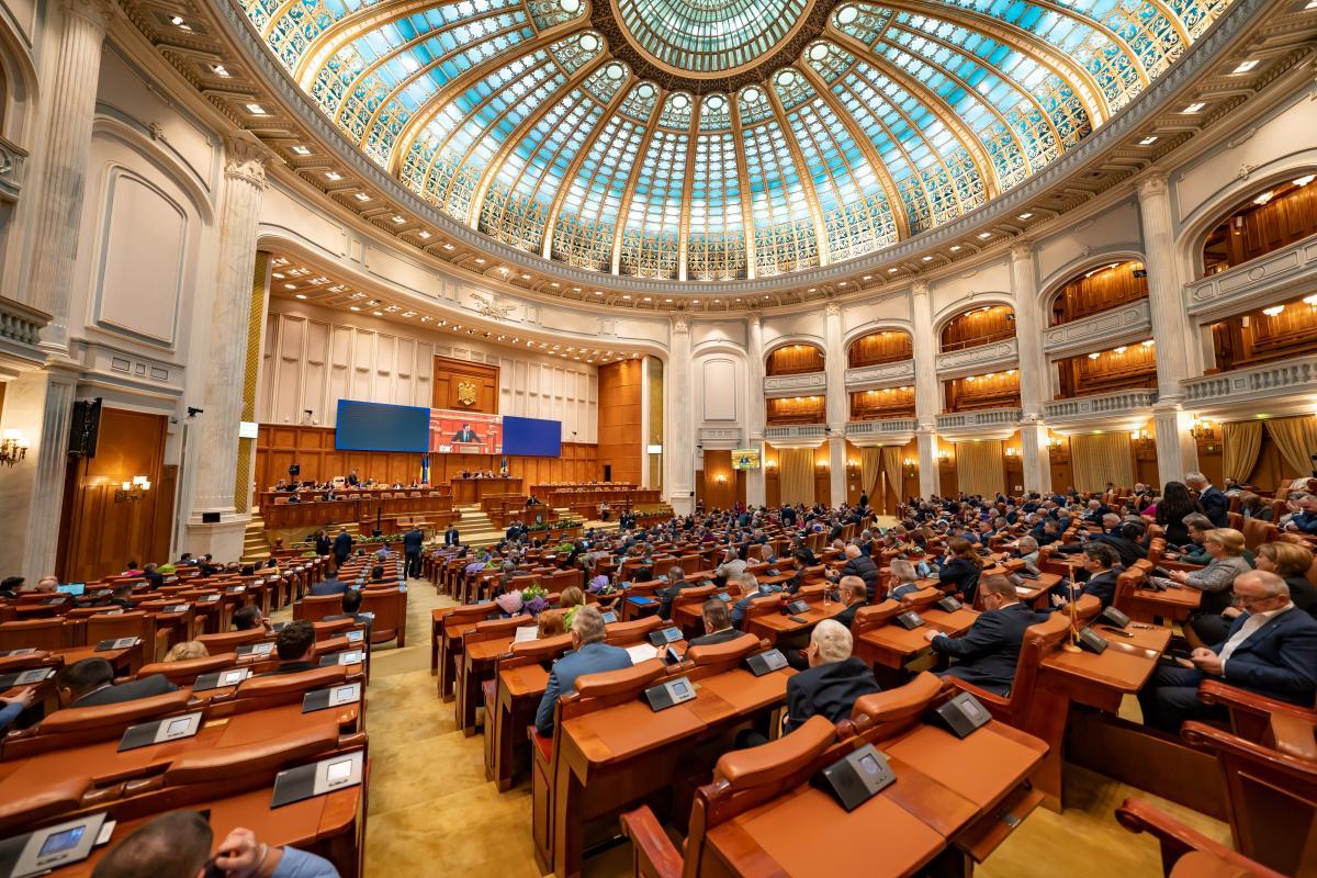 Dragoș Pîslaru la conferință Dragoș Pîslaru la conferință