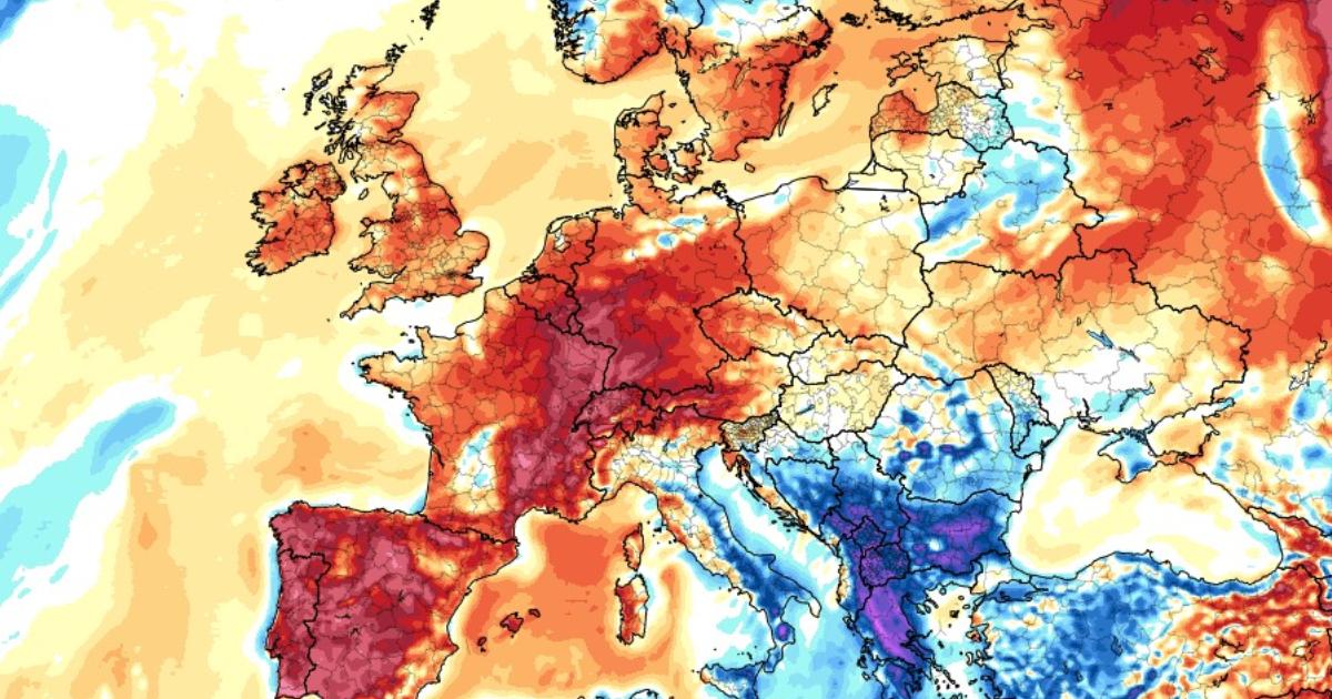 40 Edti Module Caniculă neobișnuită în vestul şi centrul Europei, cu temperaturi de 40 ...