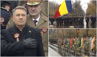 Parada de 1 Decembrie LIVE VIDEO. Cele mai spectaculoase momente de la defilarea armatei române. Showul aviatic, anulat