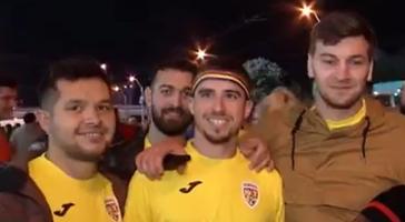 Prima victorie a României în Liga Naţiunilor a scos suporterii în stradă: "Ne bucurăm că am câştigat"