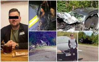 Un şofer de BMW de 23 de ani a provocat un accident mortal în Maramureş, după ce s-a urcat băut la volan. Petru a murit nevinovat la doar 30 de ani