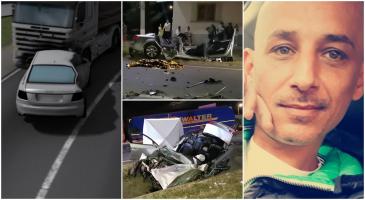 Posibilă crimă din gelozie în cazul accidentului din Bihor: Șoferul ar fi intrat intenţionat în TIR, după ce ar fi aflat că iubita vrea să se despartă de el