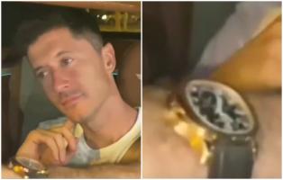 Un tânăr i-a furat lui Lewandowski ceasul de 75.000 de euro, în timp ce dădea autografe. Hoţul a fost găsit în tufișurile de lângă stadion